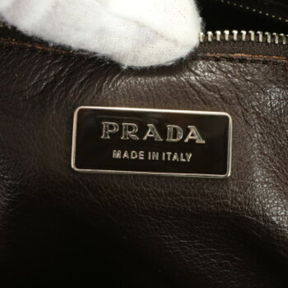 Prada Boston bag Camel Tan leather - Picture 14 of 14